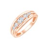 Bague Eïko serti clos diamant en or 18 carats