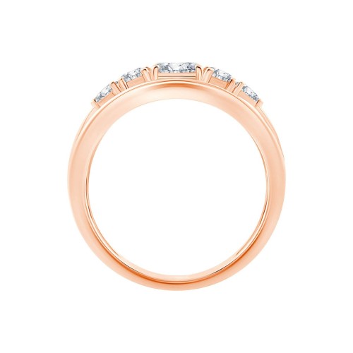Bague Eïko serti clos diamant en or 18 carats