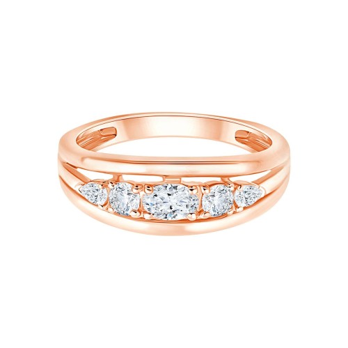 Bague Eïko serti clos diamant en or 18 carats