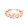 Bague Eïko serti clos diamant en or 18 carats