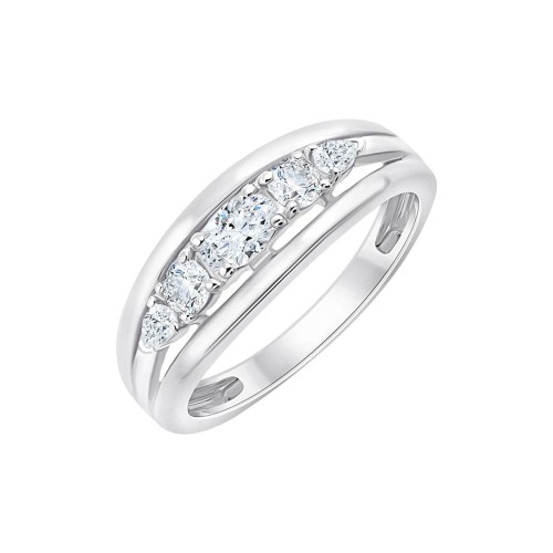 Bague Eïko serti clos diamant en or 18 carats