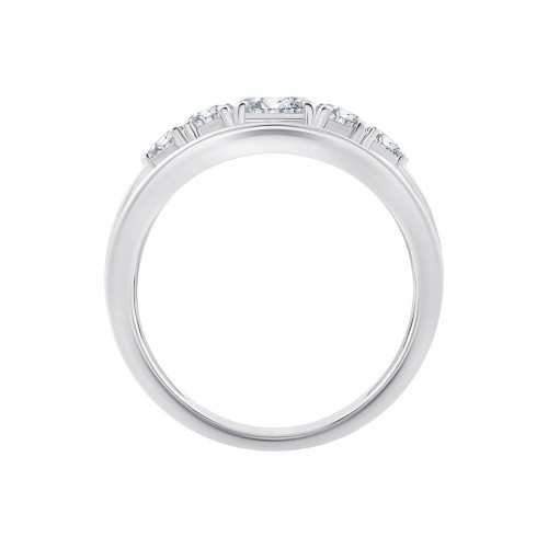 Bague Eïko serti clos diamant en or 18 carats