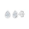Boucles d'oreilles Eïko toi et moi diamant en or 9 carats