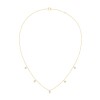 Collier Eïko serti clos diamant en or 9 carats