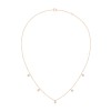 Collier Eïko serti clos diamant en or 9 carats