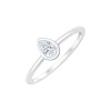 Solitaire Eïko diamant en or 9 carats