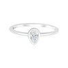 Solitaire Eïko diamant en or 9 carats