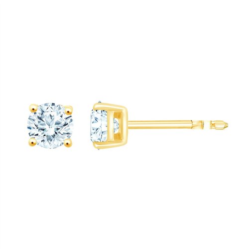 Monture Bo Evidence serti clos diamant en or 18 carats