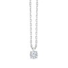 Collier Evidence serti clos diamant en or 18 carats