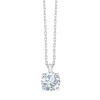 Collier Evidence serti clos diamant en or 18 carats