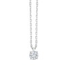Collier Evidence serti clos diamant en or 18 carats