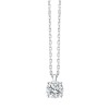 Collier Evidence serti clos diamant en or 18 carats