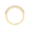 Demi Alliance Evidence trilogie diamant en or 18 carats