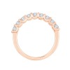 Demi Alliance Evidence trilogie diamant en or 18 carats