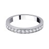 DEMI ALLIANCE EVIDENCE RAIL GRIFFE 13 DIAMANTS 0.37 CT