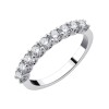 Demi Alliance Evidence trilogie diamant en or 18 carats