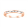 ALLIANCE ÉVIDENCE SERTI RAIL 13 DIAMANTS 0.13 CT