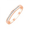 ALLIANCE ÉVIDENCE SERTI RAIL 13 DIAMANTS 0.13 CT