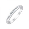 ALLIANCE ÉVIDENCE SERTI RAIL 13 DIAMANTS 0.13 CT