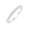 DEMI ALLIANCE EVIDENCE 4 GRIFFES 13 DIAMANTS 0.12 CT