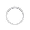 DEMI ALLIANCE EVIDENCE 4 GRIFFES 13 DIAMANTS 0.12 CT