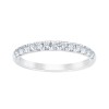DEMI ALLIANCE EVIDENCE 4 GRIFFES 13 DIAMANTS 0.35 CT