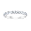 DEMI ALLIANCE EVIDENCE 4 GRIFFES 13 DIAMANTS 0.50 CT
