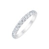 EVIDENCE HALF-ETERNITY RING 4-PRONG SETTING 13 DIAMONDS 0.64 CT