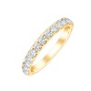 DEMI ALLIANCE EVIDENCE 4 GRIFFES 13 DIAMANTS 0.73 CT