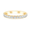 DEMI ALLIANCE EVIDENCE 4 GRIFFES 13 DIAMANTS 0.73 CT