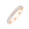 DEMI ALLIANCE EVIDENCE 4 GRIFFES 13 DIAMANTS 0.73 CT
