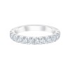 DEMI ALLIANCE EVIDENCE 4 GRIFFES 13 DIAMANTS 1.02 CT