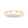 ALLIANCE ÉVIDENCE SERTI RAIL 9 DIAMANTS 0.25 CT