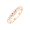 ALLIANCE ÉVIDENCE SERTI RAIL 9 DIAMANTS 0.25 CT