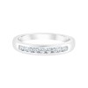 ALLIANCE ÉVIDENCE SERTI RAIL 9 DIAMANTS 0.25 CT