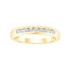 ALLIANCE ÉVIDENCE SERTI RAIL 9 DIAMANTS 0.25 CT