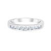 ALLIANCE ÉVIDENCE SERTI RAIL 9 DIAMANTS 0.38 CT