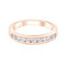 ALLIANCE ÉVIDENCE SERTI RAIL 9 DIAMANTS 0.50 CT