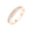 ALLIANCE ÉVIDENCE SERTI RAIL 9 DIAMANTS 0.50 CT