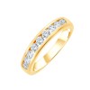 ALLIANCE ÉVIDENCE SERTI RAIL 9 DIAMANTS 0.60 CT