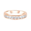 ALLIANCE ÉVIDENCE SERTI RAIL 9 DIAMANTS 0.60 CT