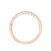 Demi Alliance Evidence diamant en or 18 carats