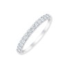 Demi Alliance Evidence diamant en or 18 carats