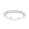 DEMI ALLIANCE EVIDENCE SERTI GRIFFES 13 DIAMANTS 0.50 CT