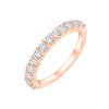 DEMI ALLIANCE EVIDENCE GRIFFES 13 DIAMANTS 0.73 CT