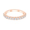 DEMI ALLIANCE EVIDENCE GRIFFES 13 DIAMANTS 0.73 CT