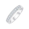 DEMI ALLIANCE EVIDENCE RAIL GRIFFES 9 DIAMANTS 0.38 CT