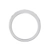 DEMI ALLIANCE EVIDENCE SERTI RAIL GRIFFES 9 DIAMANTS 0.71 CT