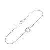 Bracelet toi et moi diamant en or 9 carats