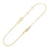 Bracelet diamant en or 9 carats